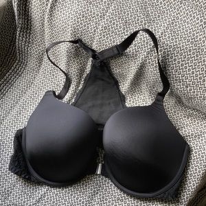 Torrid Lace Racerback front close bra, black, 36D NWOT